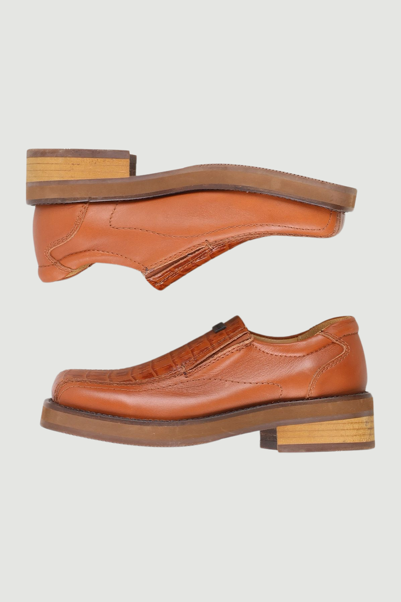 Reseller MIDORI croco loafers - 38 — alternate view