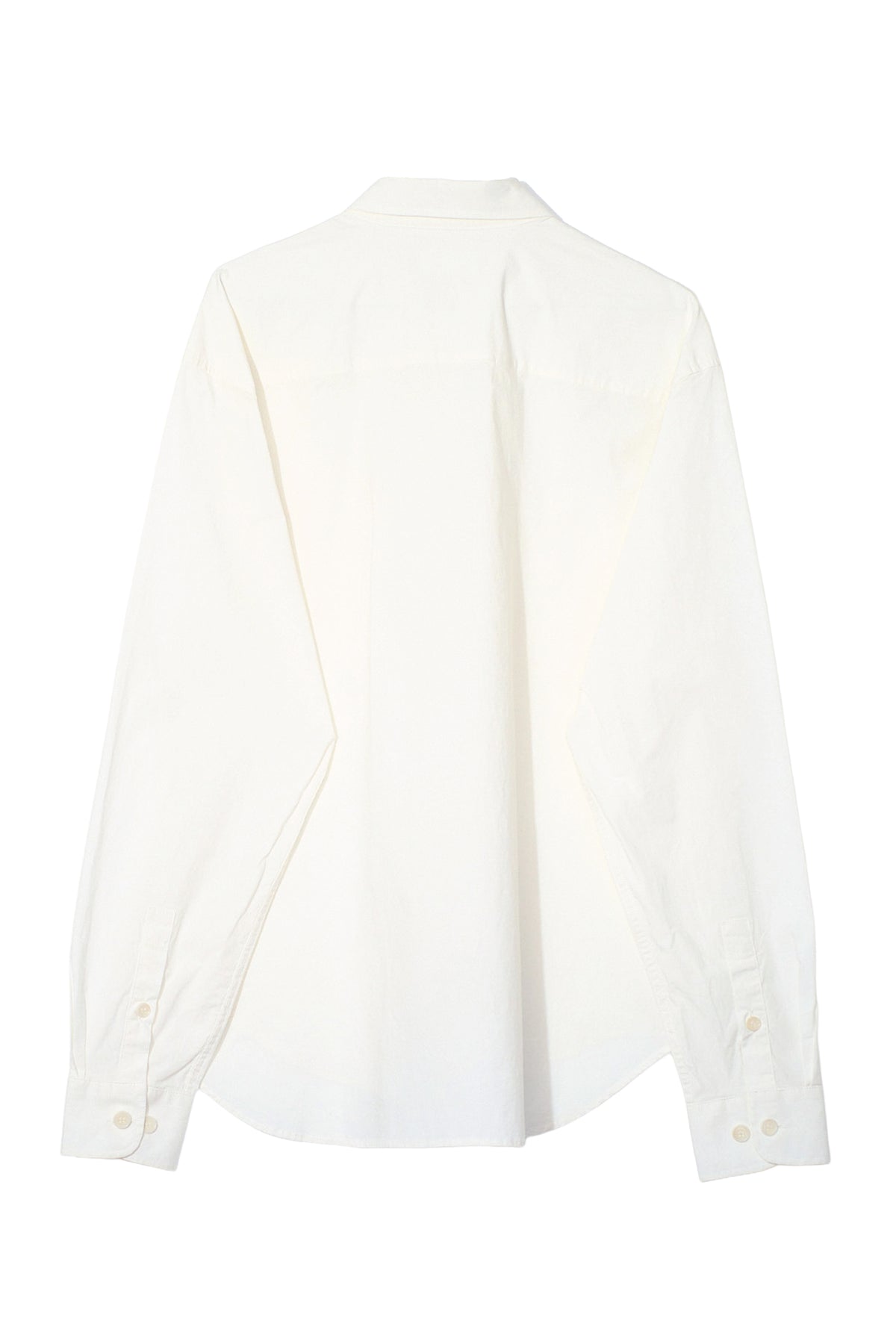 SOULLAND ALBERT garment dye shirt Shirt Off White