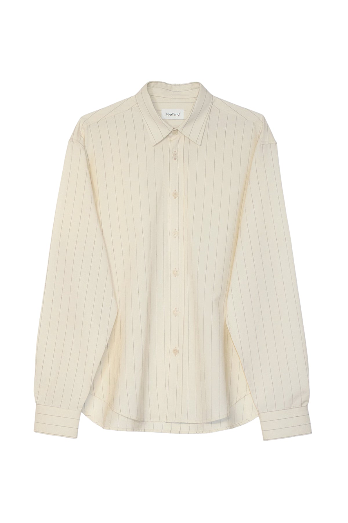 SOULLAND ALBERT l/s shirt deadstock Shirt White