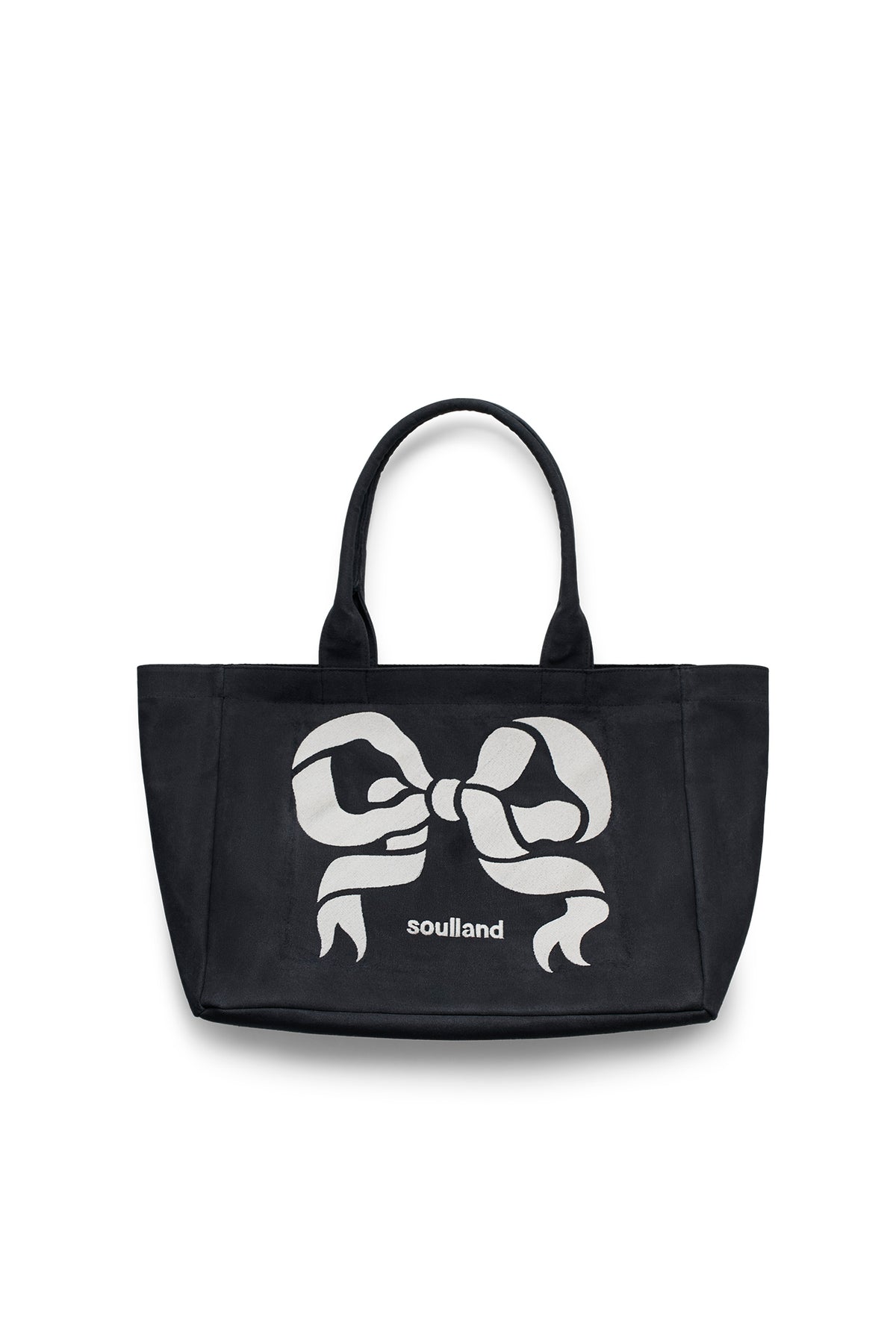SOULLAND AUSTIN large canvas bag Bag Black