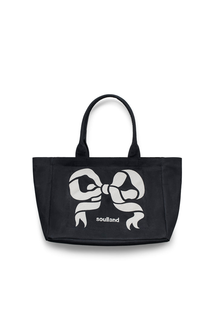 SOULLAND AUSTIN large canvas bag Bag Black