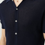 SOULLAND CIEL polo Knitwear Navy