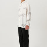 SOULLAND DAMON shirt Shirt White AOP