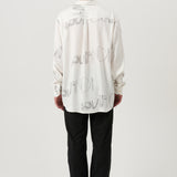 SOULLAND DAMON shirt Shirt White AOP