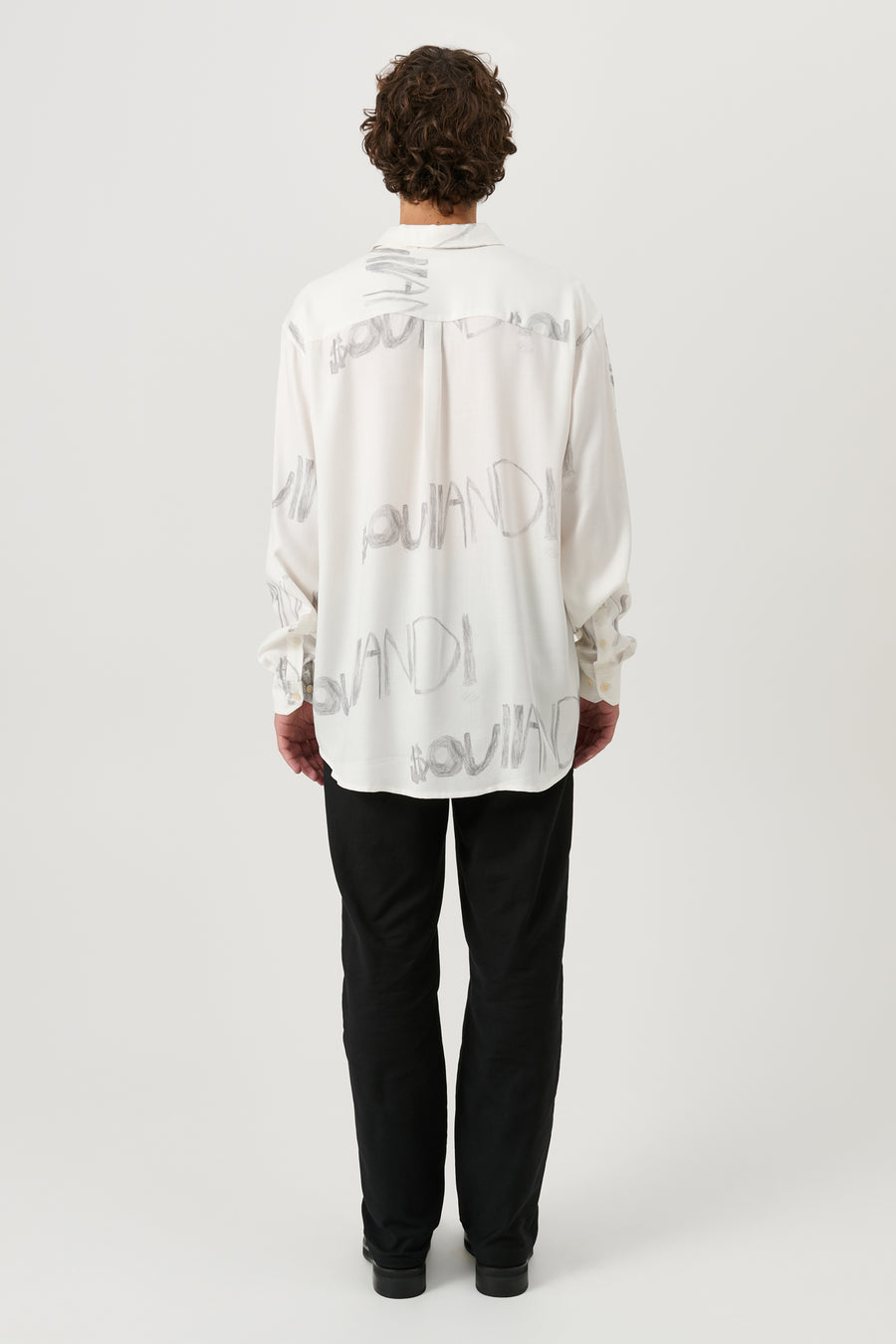 SOULLAND DAMON shirt Shirt White AOP