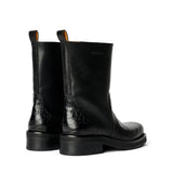 SOULLAND DELAWARE croco boots Footwear Black
