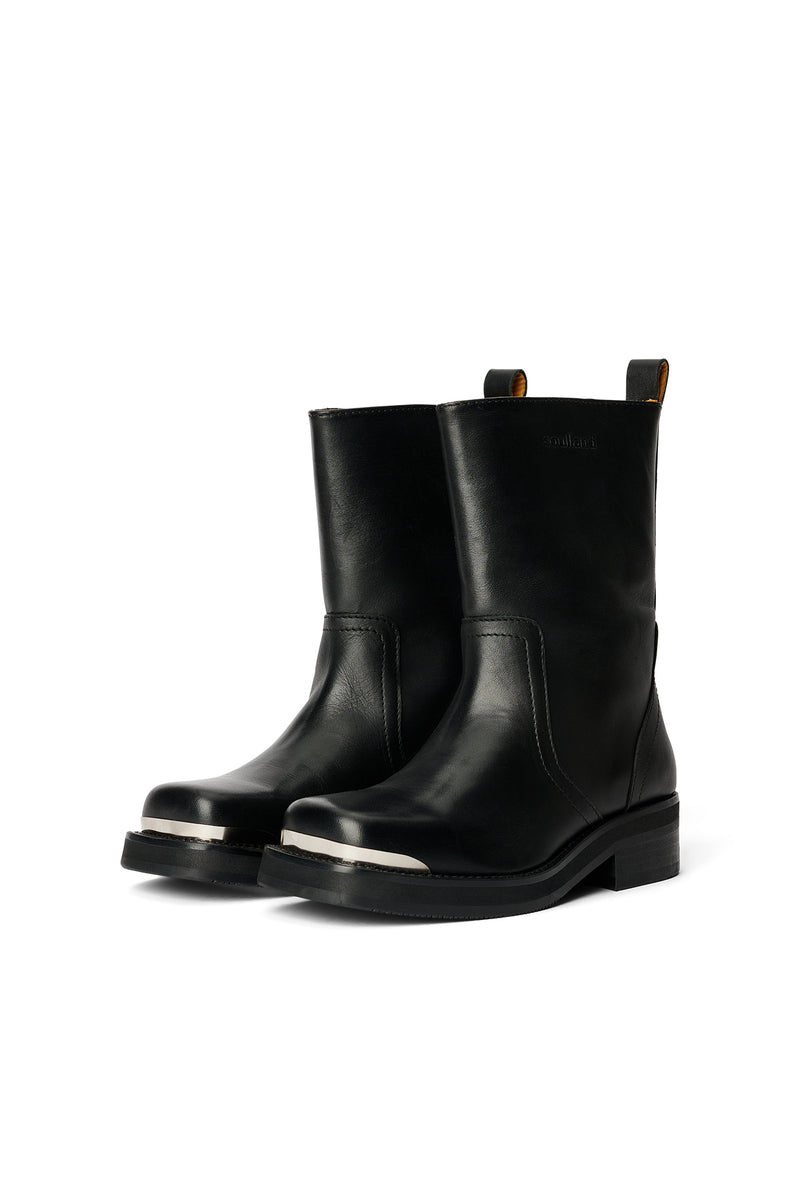 DELAWARE men's metal boots — alternate view