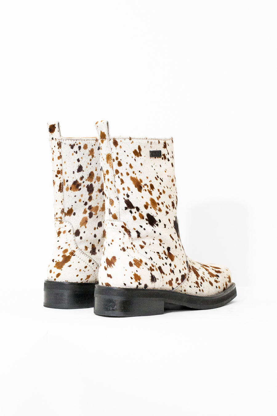 SOULLAND DELAWARE pony boots Footwear Brown Multi