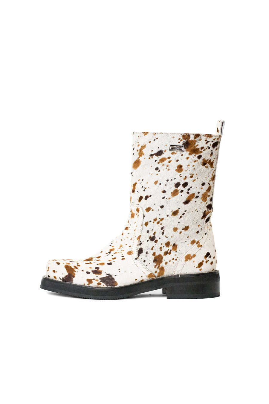 SOULLAND DELAWARE pony boots Footwear Brown Multi