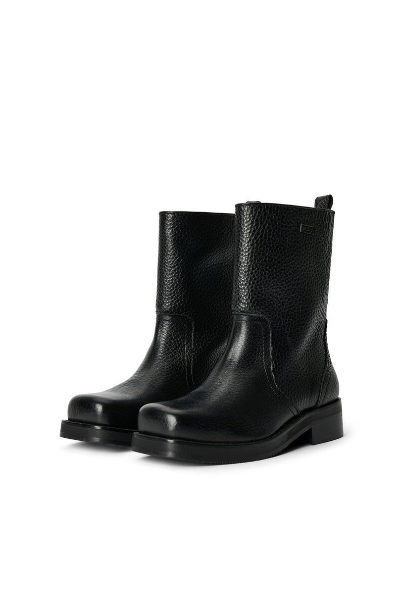 DELAWARE structure leather boots — alternate view