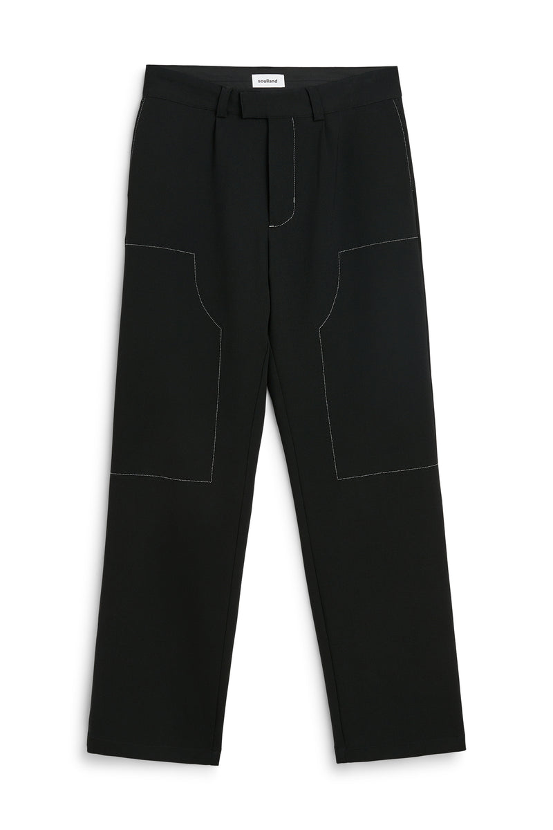 SOULLAND EMERY pants Pants Black multi