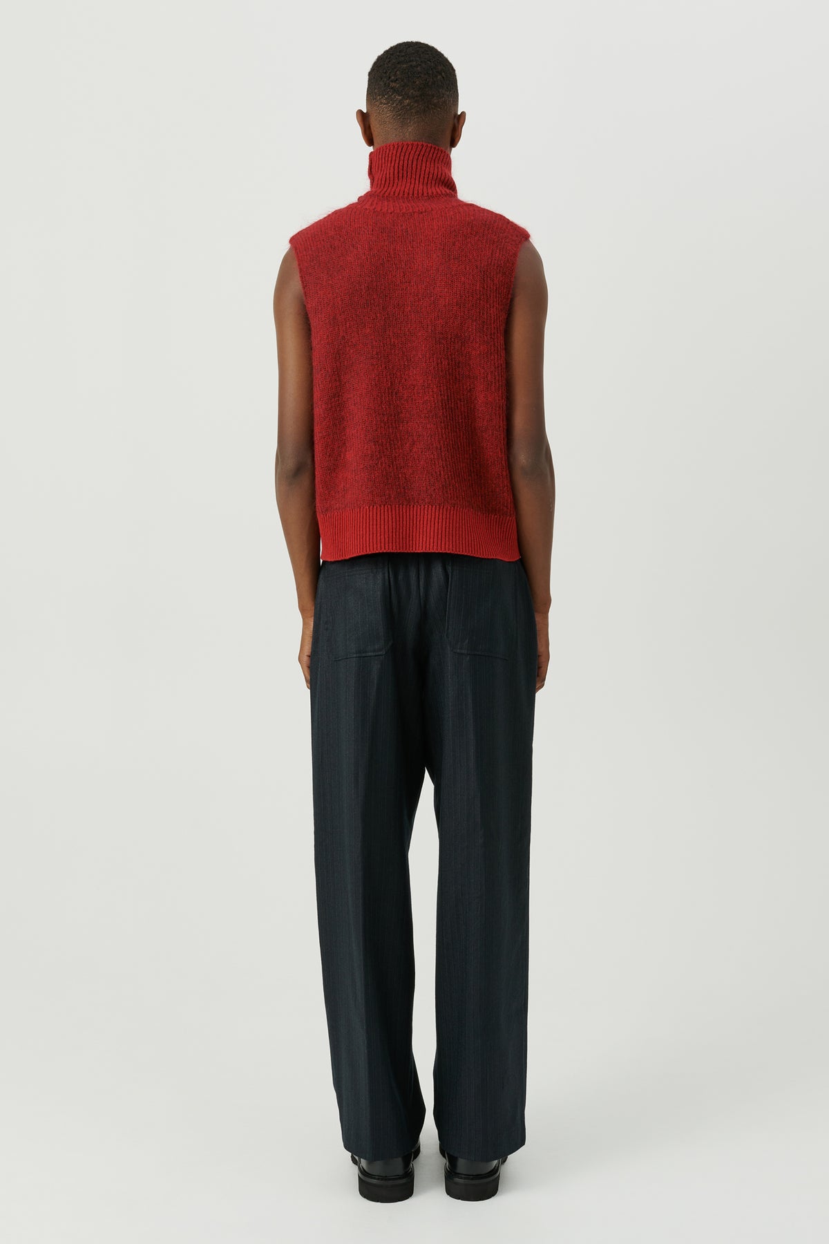 SOULLAND Eira Vest Knitwear Red