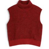 SOULLAND Eira Vest Knitwear Red