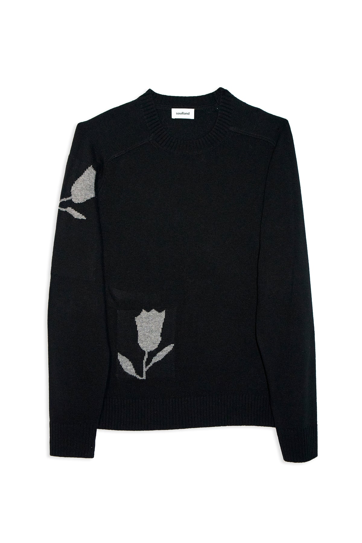 SOULLAND FRANK jumper Knitwear Black multi