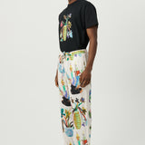 SOULLAND FADI pants Pants Green AOP