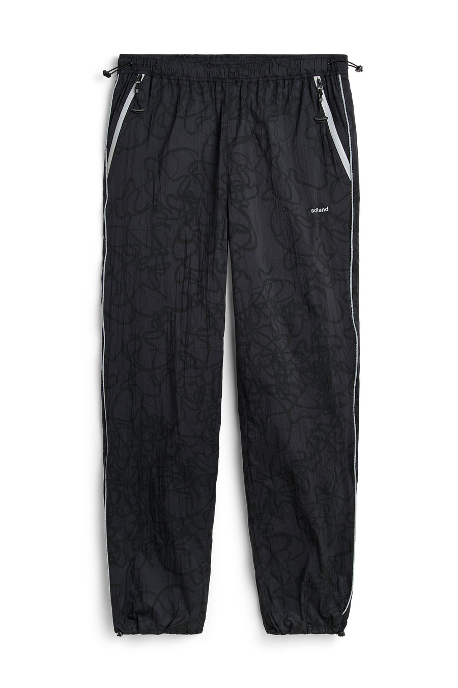 SOULLAND HIRO techpant Pants Black AOP