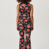 SOULLAND HK HAVEN pants Pants Black AOP