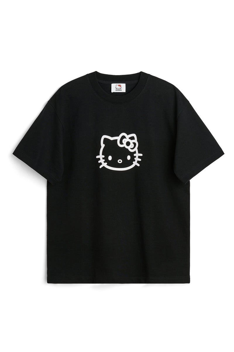 SOULLAND HK KITTY KAI T-shirt T-shirt Black