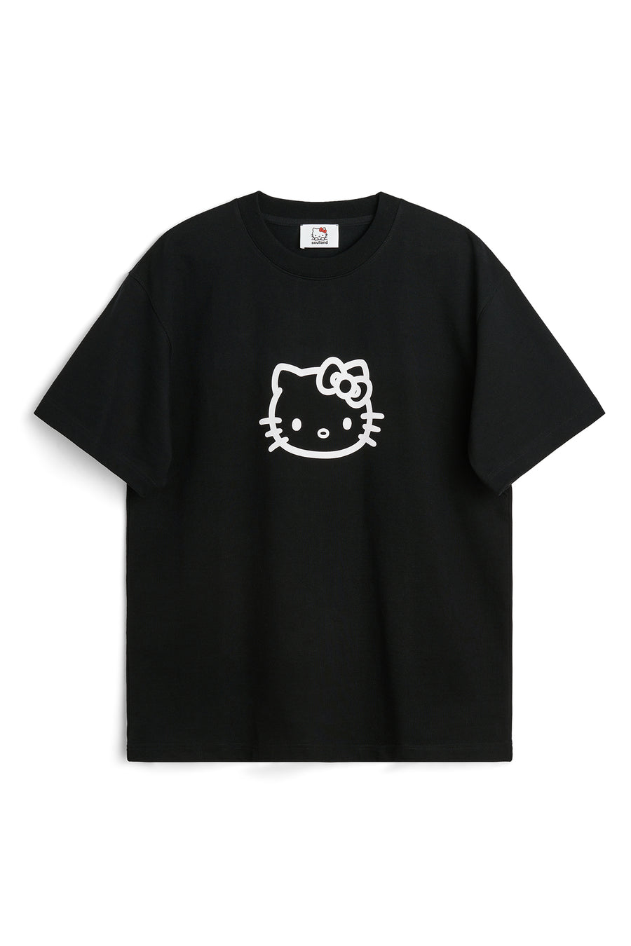 SOULLAND HK KITTY KAI T-shirt T-shirt Black