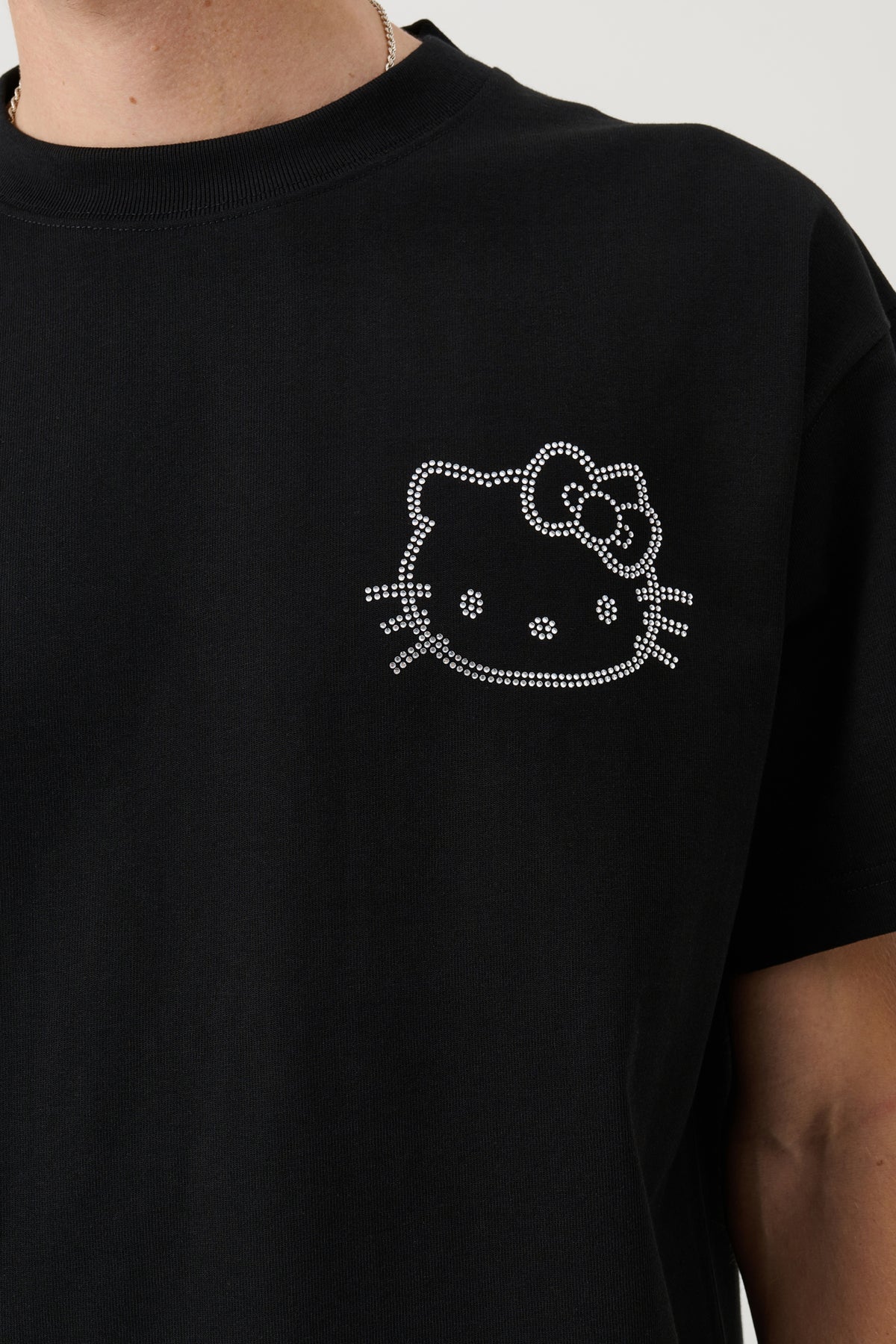 SOULLAND HK LOGO KAI T-shirt T-shirt Black