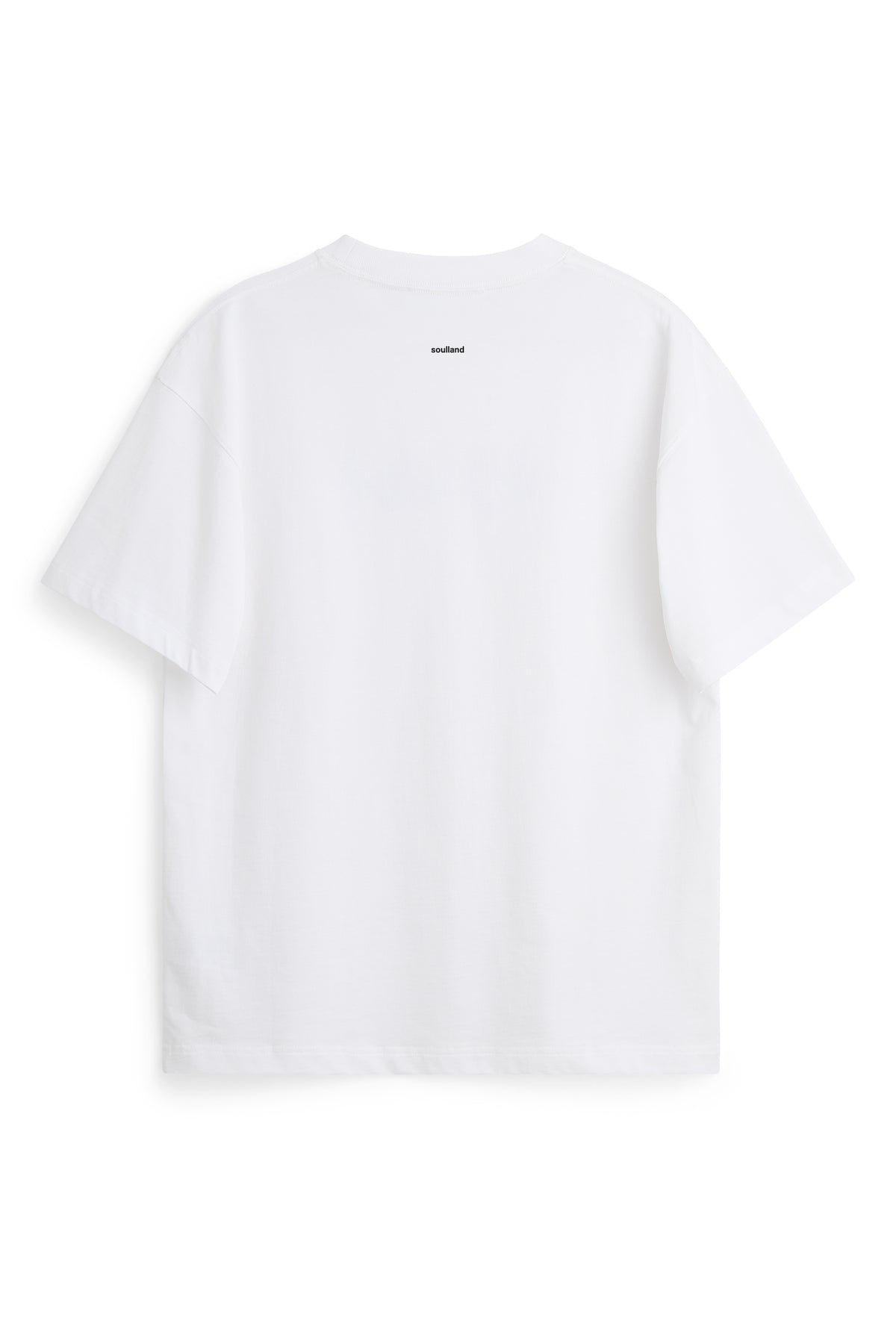 SOULLAND KAI SKATER T-shirt T-shirt White