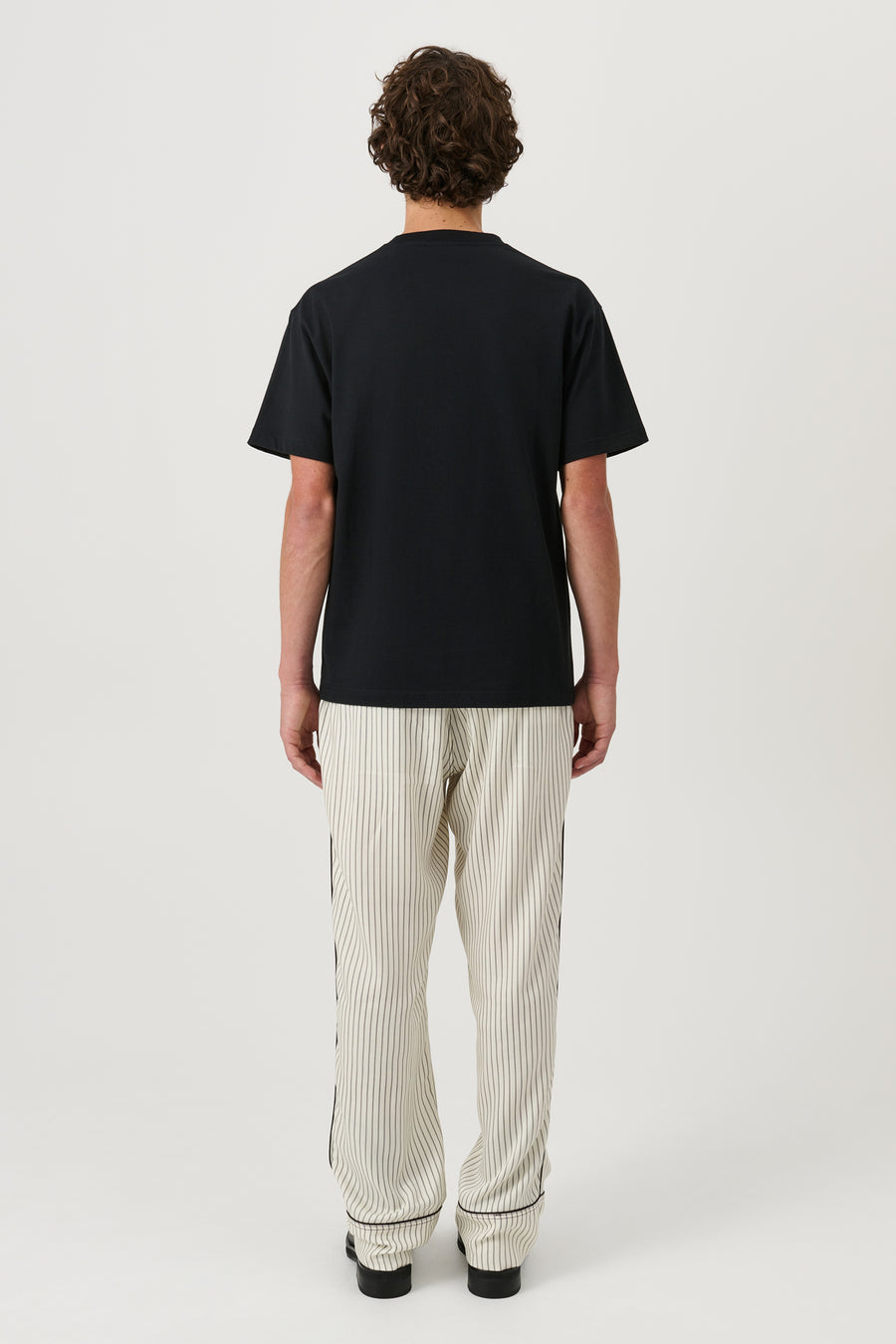 SOULLAND BEADED T-shirt T-shirt Black