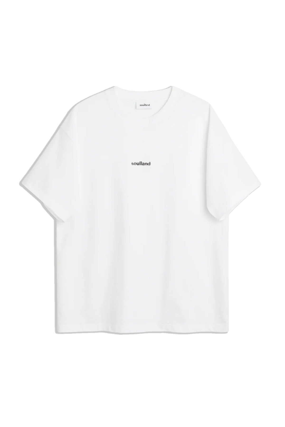 SOULLAND KAI blur T-shirt T-shirt White