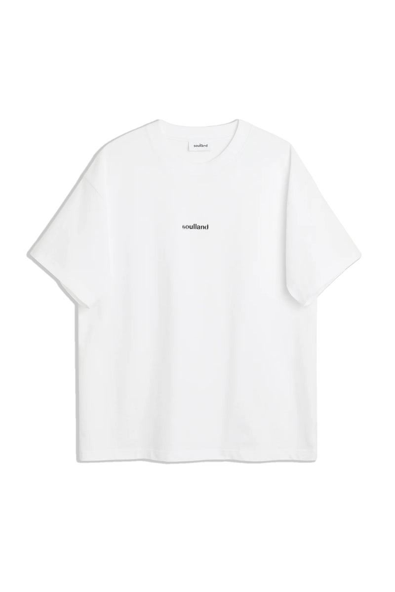 SOULLAND KAI blur T-shirt T-shirt White