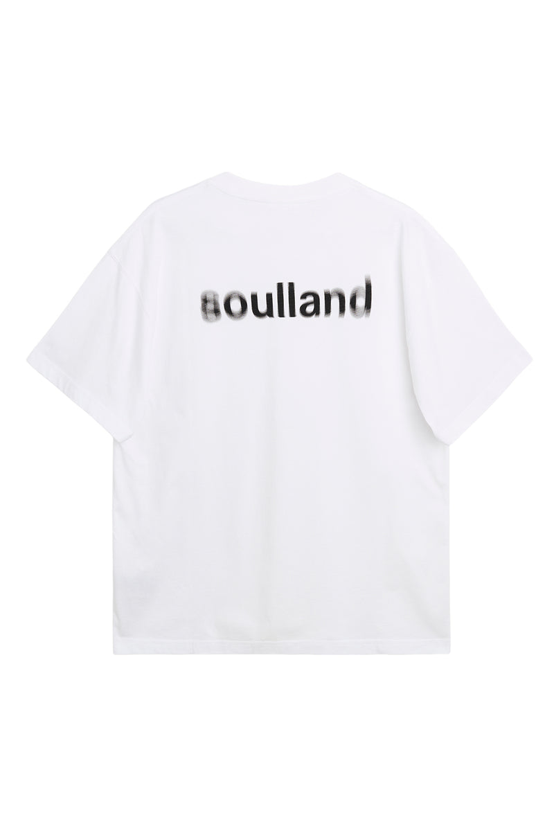 KAI blur back print T-shirt — alternate view