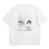 SOULLAND KAI monochrome T-shirt T-shirt White