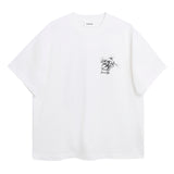 SOULLAND KAI monochrome T-shirt T-shirt White