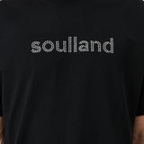 SOULLAND KAI rhinestone T-shirt T-shirt Black