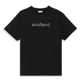 SOULLAND KAI rhinestone T-shirt T-shirt Black