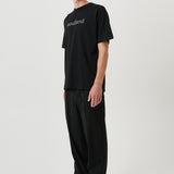SOULLAND KAI rhinestone T-shirt T-shirt Black