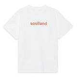 SOULLAND KAI rhinestone T-shirt T-shirt White