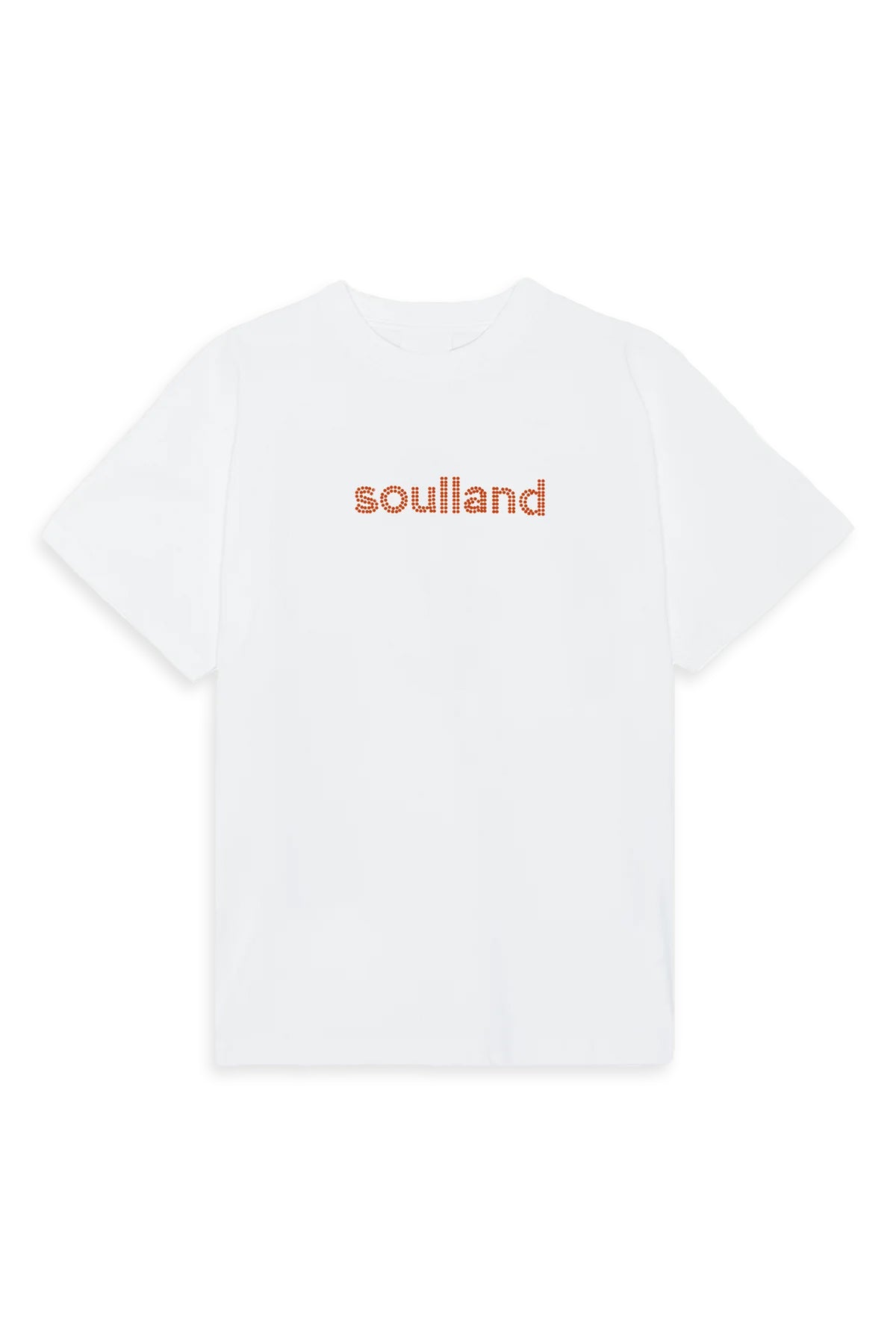 SOULLAND KAI rhinestone T-shirt T-shirt White