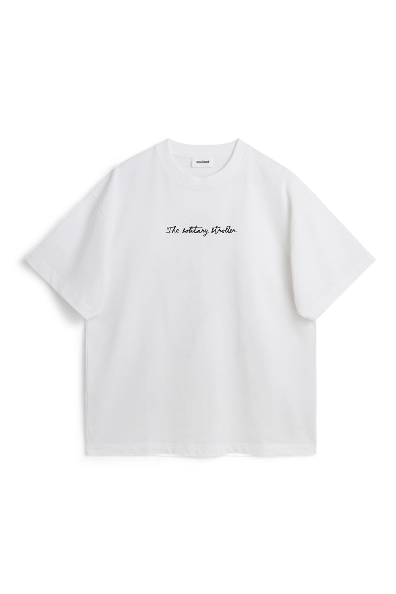 SOULLAND KAI strolling T-shirt White