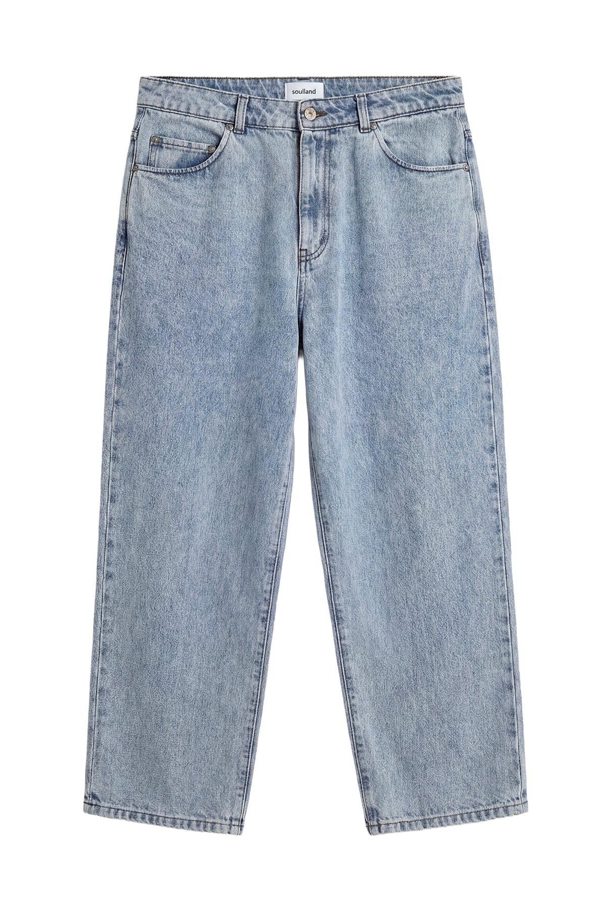 SOULLAND KIT denim pants Jeans Washed blue