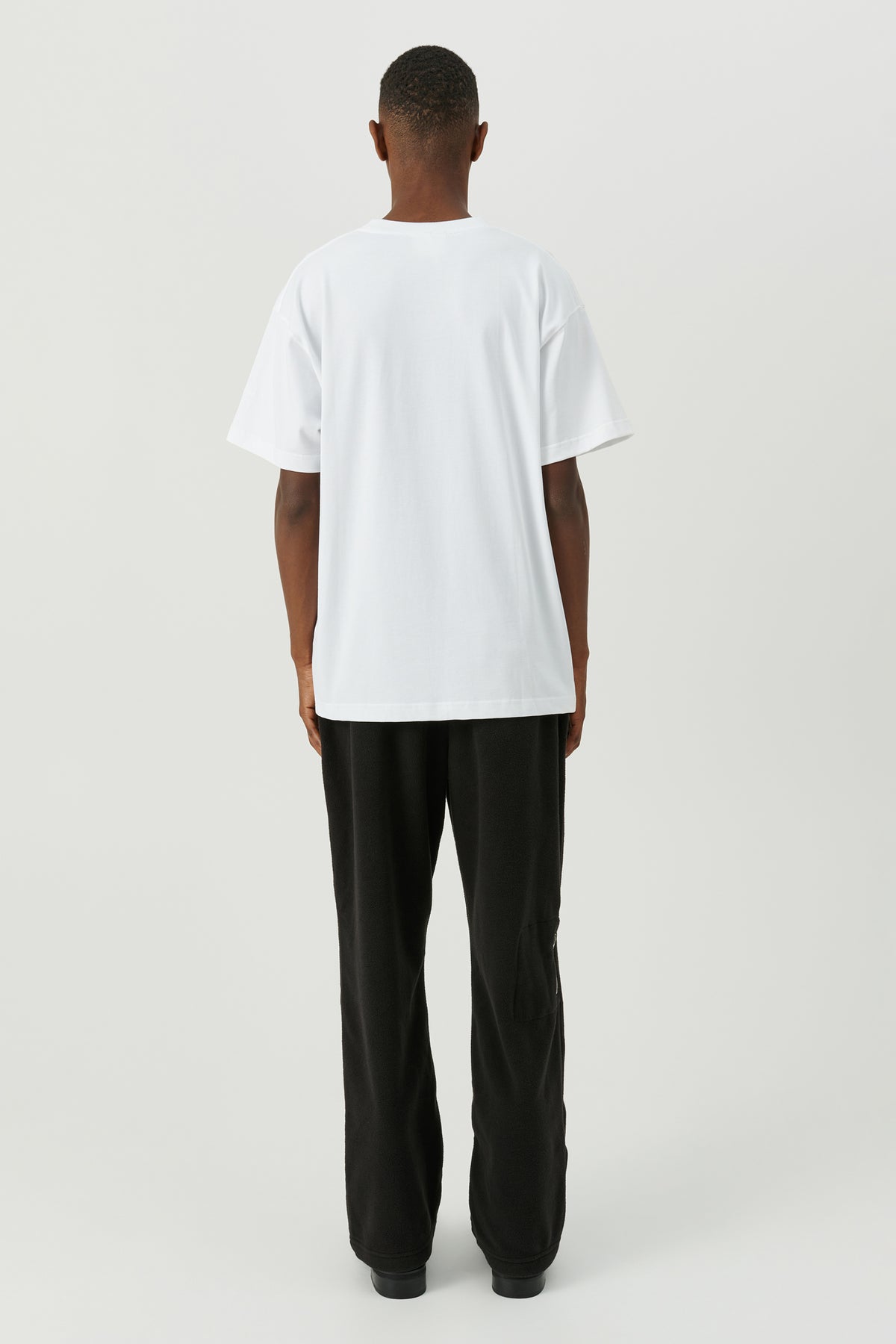 SOULLAND Kai Beaded Logo T-shirt T-shirt White
