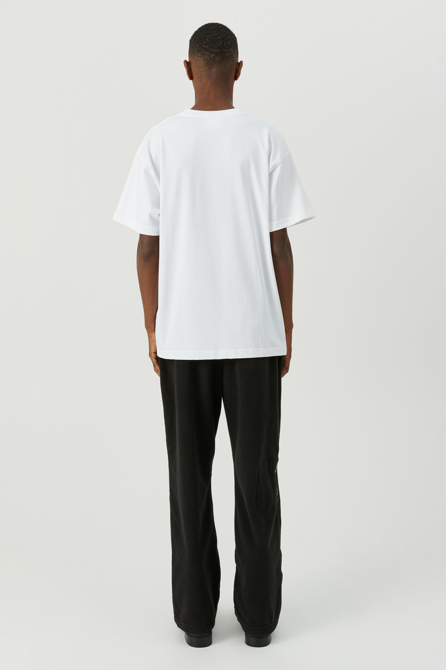 SOULLAND Kai Beaded Logo T-shirt T-shirt White