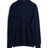 SOULLAND MARCEL polo jumper Knitwear Navy