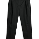SOULLAND MARCO solid Pants Black