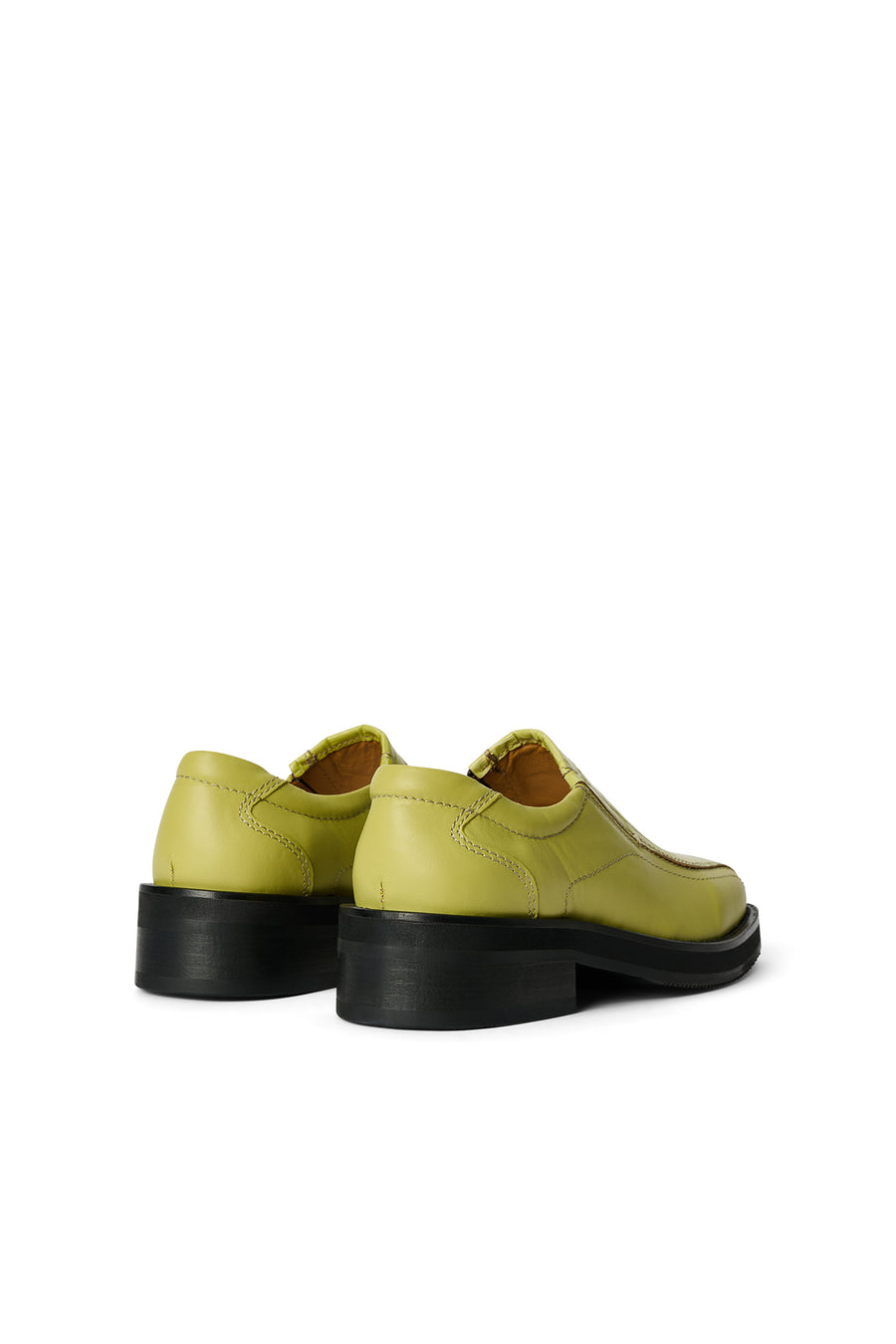 SOULLAND MIDORI women's croco loafers Footwear Green