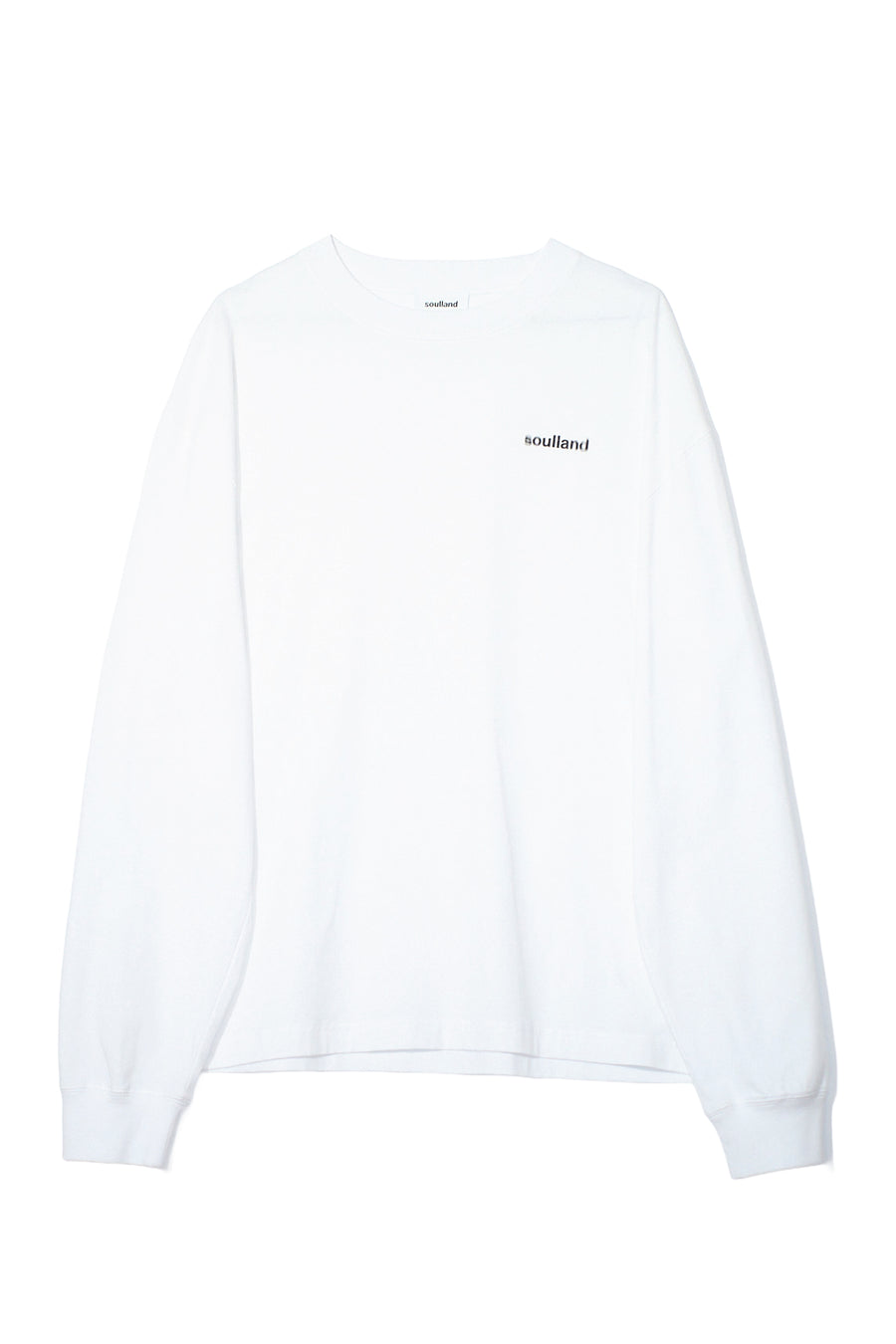 SOULLAND MINI BLUR L/S T-shirt T-shirt White