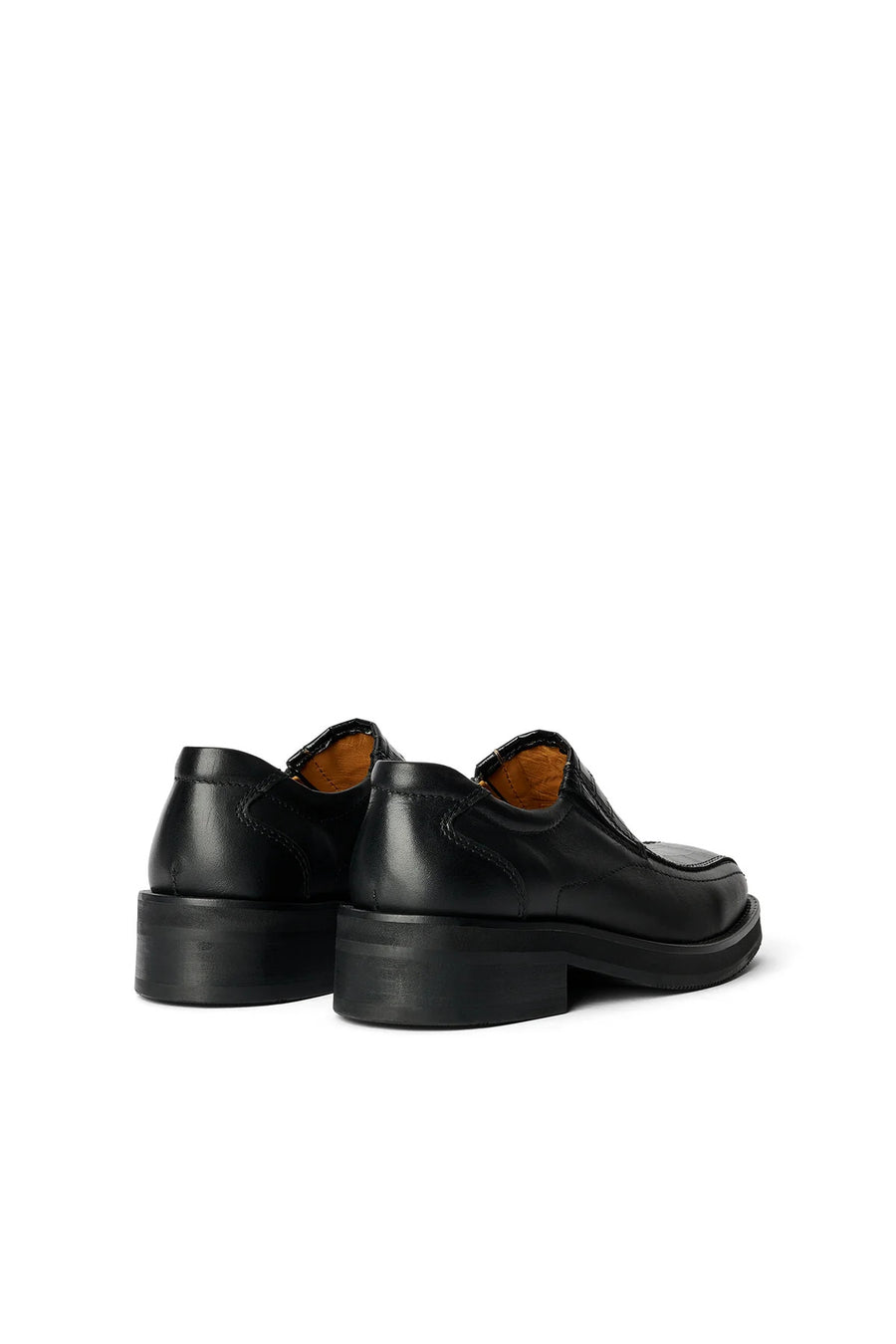 SOULLAND MOOG croco loafers Footwear Black