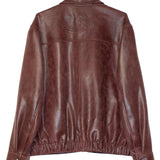 SOULLAND MURPHY leather jacket Jacket/coat/vest Wine