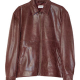 SOULLAND MURPHY leather jacket Jacket/coat/vest Wine