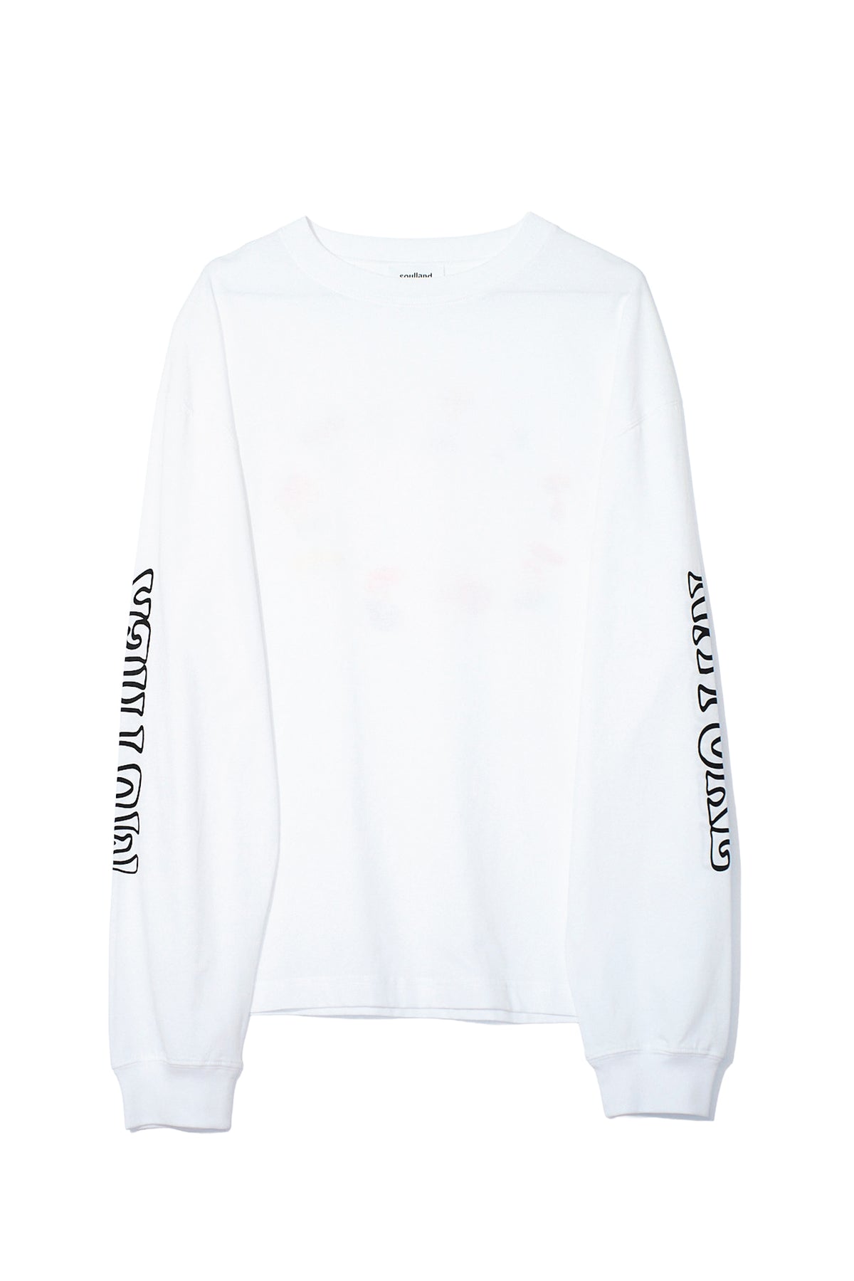 SOULLAND MUSHROOM CLOUD L/S T-shirt T-shirt White