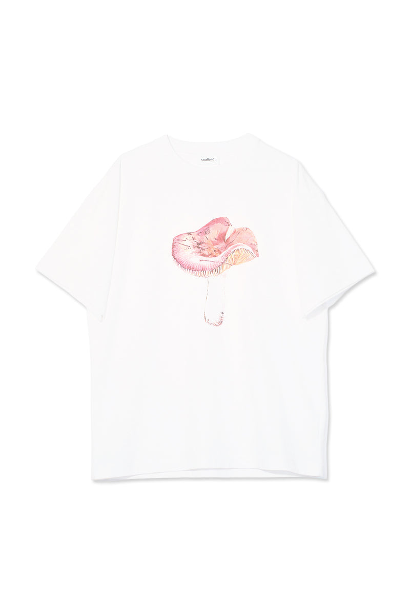 SOULLAND MUSHROOM T-shirt T-shirt White