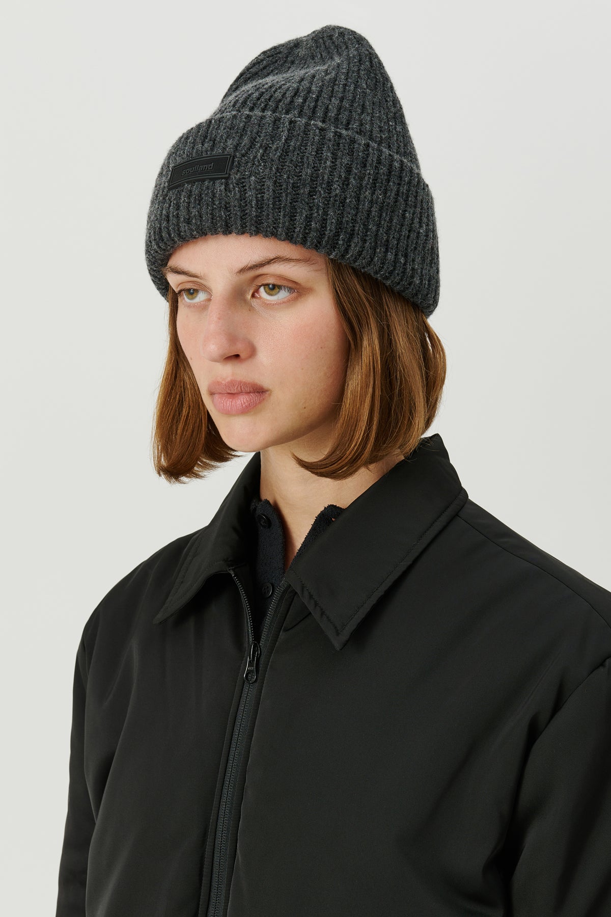 SOULLAND MISHA beanie Cap/hat/beanie Charcoal